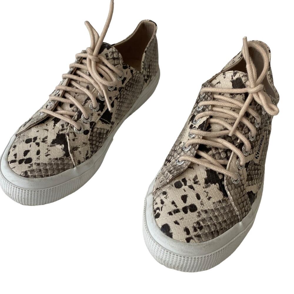 Used Once Superga Synth Python Snake Print Platfo… - image 5